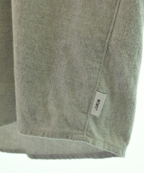 WTAPS（ダブルタップス）カジュアルシャツ グレー サイズ:04(XL位) メンズ/2200697288035
