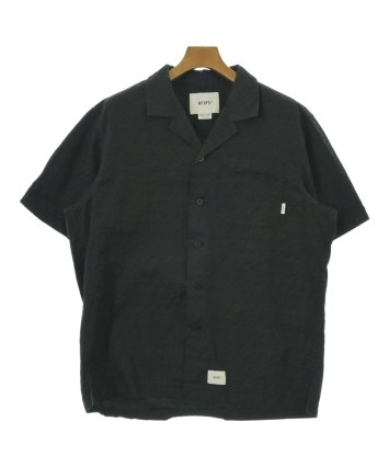 WTAPS（ダブルタップス）カジュアルシャツ 黒 サイズ:2(M位) メンズ