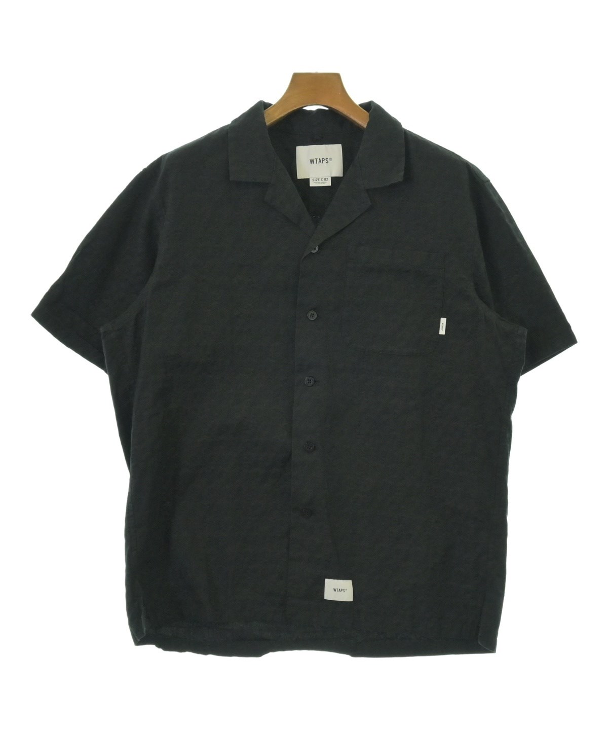 WTAPS（ダブルタップス）カジュアルシャツ 黒 サイズ:2(M位) メンズ