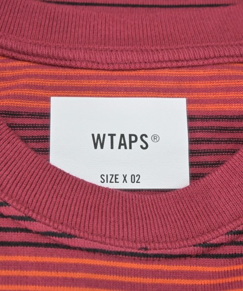 WTAPS（ダブルタップス）Tシャツ・カットソー 赤 サイズ:02(M位) メンズ/2200696926075