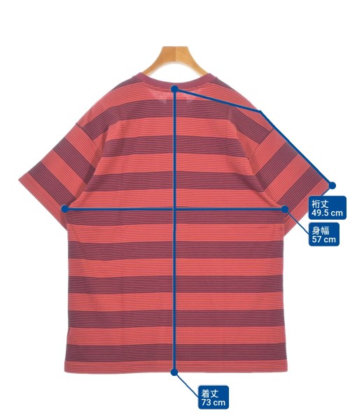 WTAPS（ダブルタップス）Tシャツ・カットソー 赤 サイズ:02(M位) メンズ/2200696926075