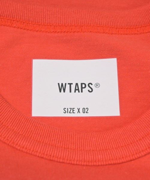 WTAPS（ダブルタップス）Tシャツ・カットソー 赤 サイズ:02(M位) メンズ/2200696926082