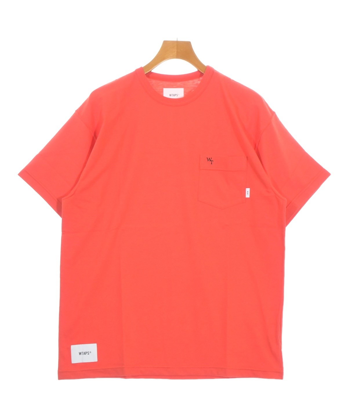 WTAPS（ダブルタップス）Tシャツ・カットソー 赤 サイズ:02(M位