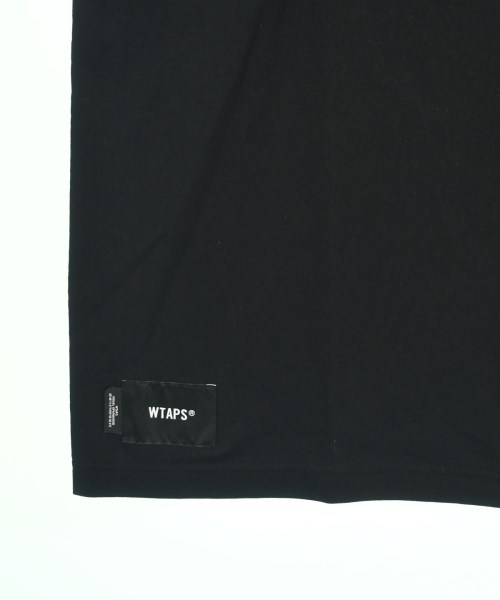 WTAPS（ダブルタップス）Tシャツ・カットソー 黒 サイズ:2(M位) メンズ/2200699105057