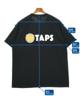 WTAPS（ダブルタップス）Tシャツ・カットソー 黒 サイズ:2(M位) メンズ/2200699105057