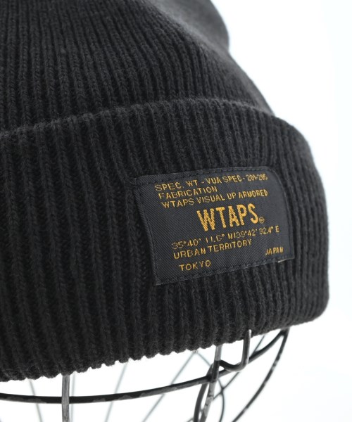WTAPS（ダブルタップス）ニットキャップ・ビーニー 黒 サイズ:0 メンズ/2200699105088