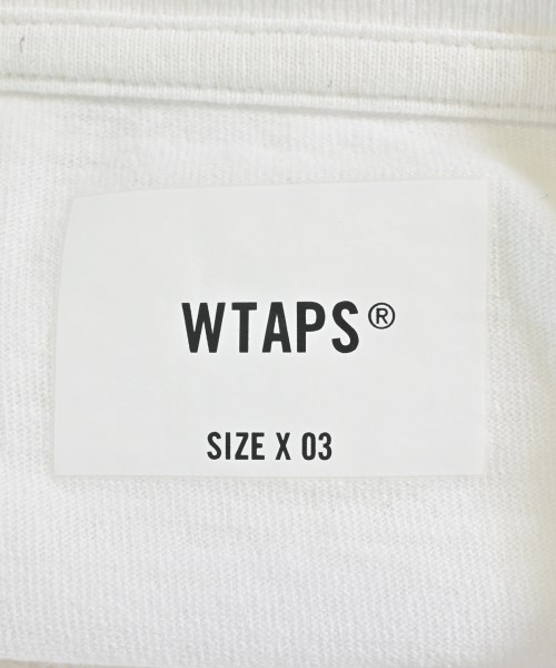 WTAPS（ダブルタップス）Tシャツ・カットソー 白 サイズ:3(L位) メンズ/2200699335010