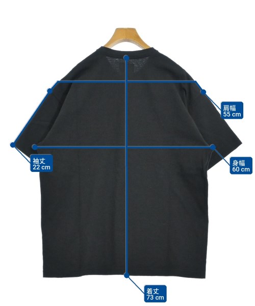 WTAPS（ダブルタップス）Tシャツ・カットソー 黒 サイズ:3(L位) メンズ/2200699335027