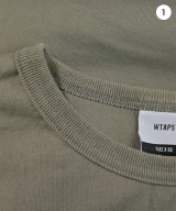 WTAPS（ダブルタップス）Tシャツ・カットソー カーキ サイズ:3(L位) メンズ/2200700875016