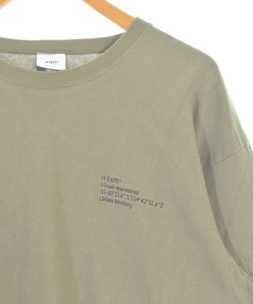 WTAPS（ダブルタップス）Tシャツ・カットソー カーキ サイズ:L メンズ/2200700875023