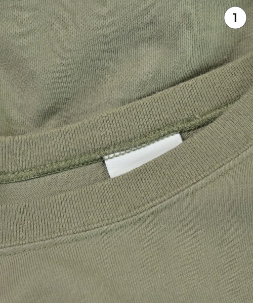 WTAPS（ダブルタップス）Tシャツ・カットソー カーキ サイズ:L メンズ/2200700875023