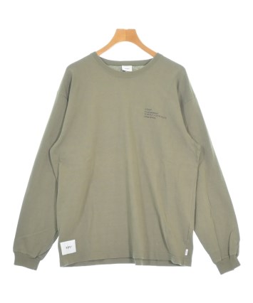 WTAPS（ダブルタップス）Tシャツ・カットソー カーキ サイズ:L メンズ