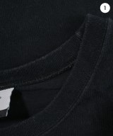 WTAPS（ダブルタップス）Tシャツ・カットソー 黒 サイズ:3(L位) メンズ/2200700875061