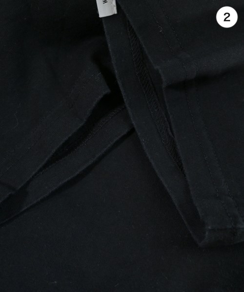 WTAPS（ダブルタップス）Tシャツ・カットソー 黒 サイズ:5(XXL位) メンズ/2200700875078