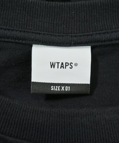 WTAPS（ダブルタップス）Tシャツ・カットソー 黒 サイズ:01(S位) メンズ/2200701192044