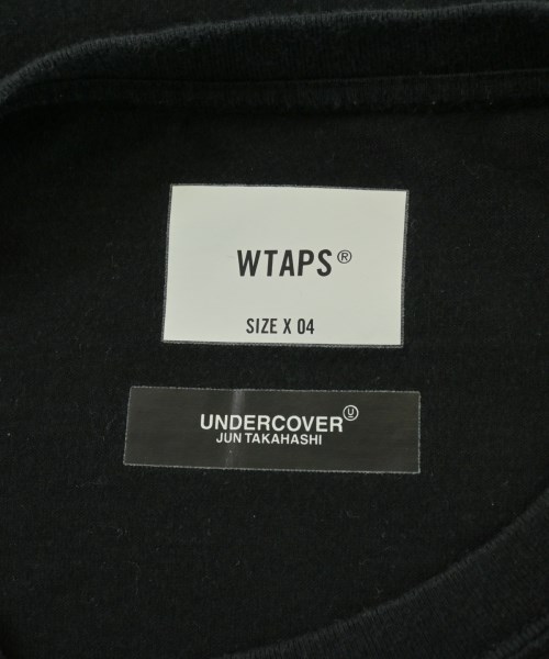 WTAPS（ダブルタップス）Tシャツ・カットソー 黒 サイズ:04(XL位) メンズ/2200701737061