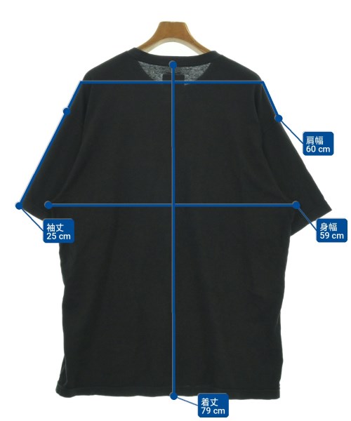 WTAPS（ダブルタップス）Tシャツ・カットソー 黒 サイズ:04(XL位) メンズ/2200701737061