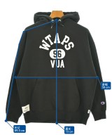 WTAPS（ダブルタップス）パーカー 黒 サイズ:S メンズ/2200644247016