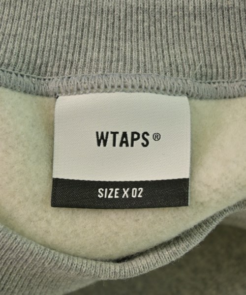 WTAPS（ダブルタップス）スウェット グレー サイズ:02(M位) メンズ/2200644247023