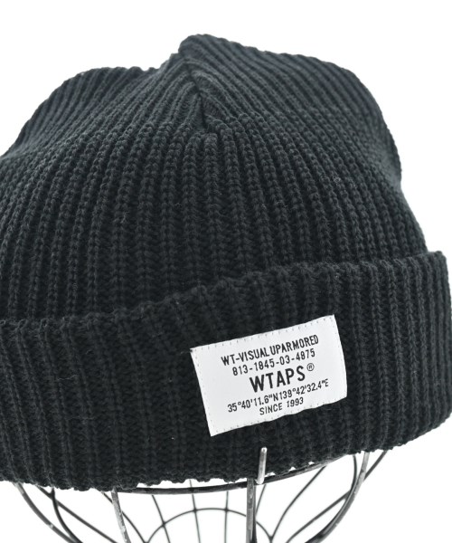 WTAPS（ダブルタップス）ニットキャップ・ビーニー 黒 サイズ:- メンズ/2200644247085