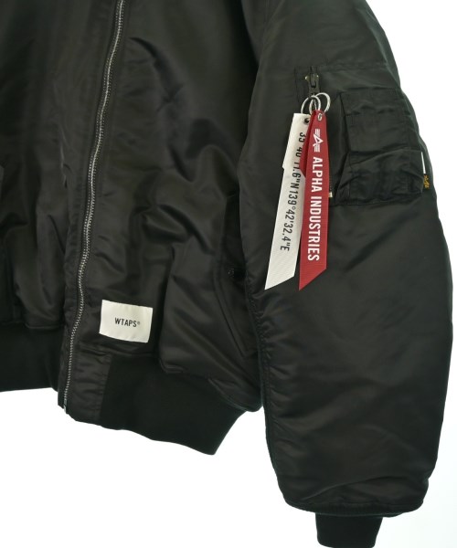 WTAPS（ダブルタップス）ミリタリーブルゾン 黒 サイズ:L メンズ/2200654260012