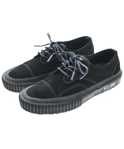 WTAPS(ダブルタップス)スニーカー 黒 サイズ:25cm/2200654260135