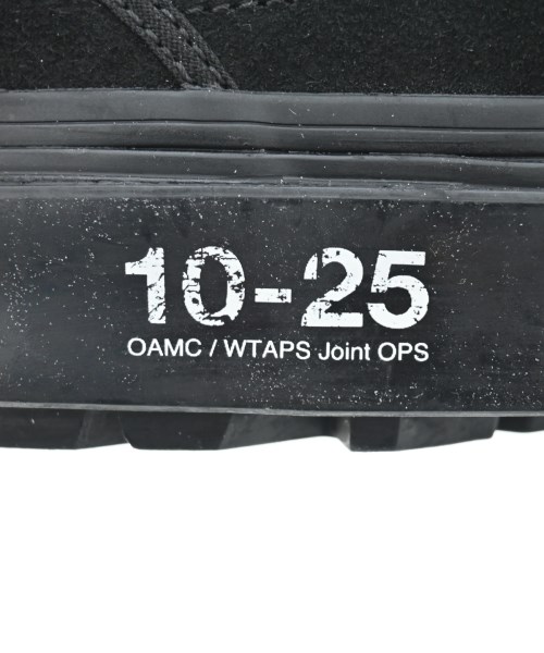 WTAPS（ダブルタップス）スニーカー 黒 サイズ:25cm メンズ/2200654260135
