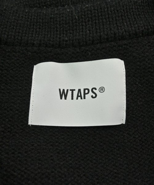 WTAPS（ダブルタップス）カーディガン 黒 サイズ:01(S位) メンズ/2200654729021