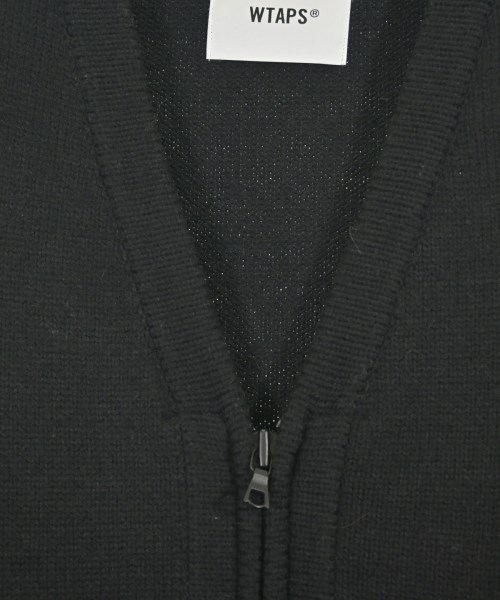 WTAPS（ダブルタップス）カーディガン 黒 サイズ:01(S位) メンズ/2200654729021