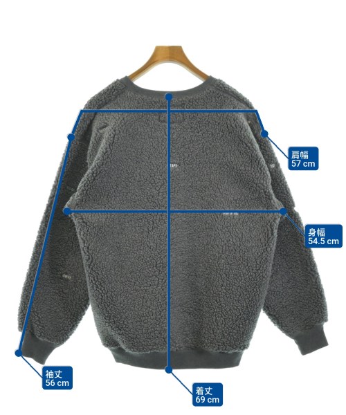 WTAPS（ダブルタップス）スウェット グレー サイズ:01(S位) メンズ/2200654815052