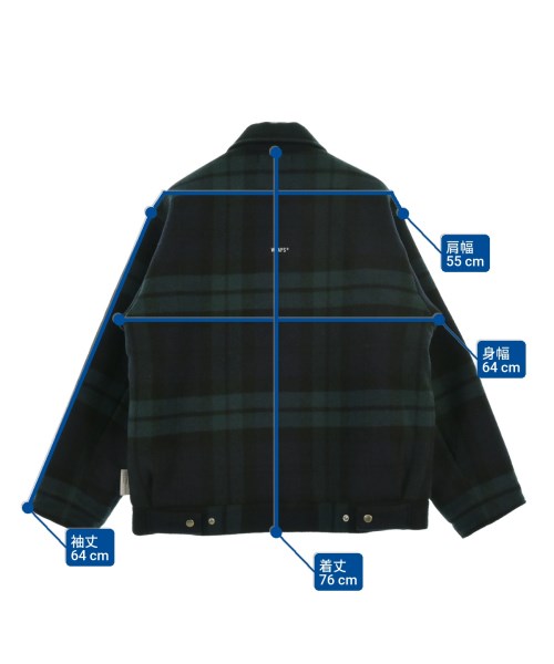 WTAPS（ダブルタップス）ブルゾン 緑 サイズ:3(L位) メンズ/2200655016014