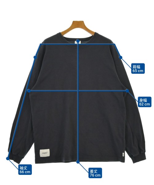 WTAPS（ダブルタップス）Tシャツ・カットソー 紺 サイズ:03(L位) メンズ/2200655268086