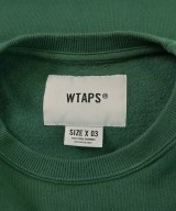 WTAPS（ダブルタップス）スウェット 緑 サイズ:3(L位) メンズ/2200649945023