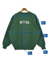 WTAPS（ダブルタップス）スウェット 緑 サイズ:3(L位) メンズ/2200649945023