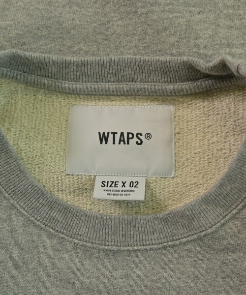 WTAPS（ダブルタップス）スウェット グレー サイズ:2(M位) メンズ/2200649945030