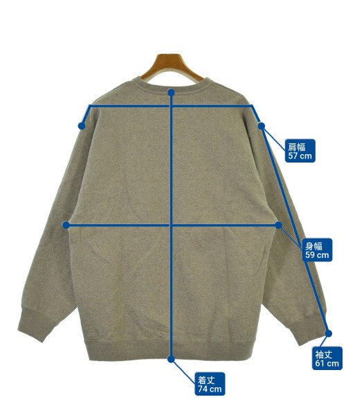 WTAPS（ダブルタップス）スウェット グレー サイズ:2(M位) メンズ/2200649945030