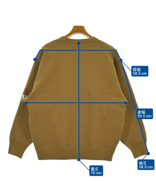 WTAPS（ダブルタップス）スウェット ベージュ サイズ:3(L位) メンズ/2200649945061