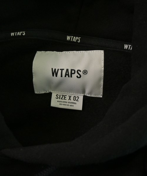 WTAPS（ダブルタップス）パーカー 黒 サイズ:2(M位) メンズ/2200652861037