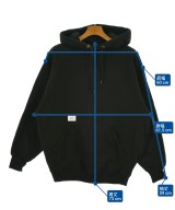 WTAPS（ダブルタップス）パーカー 黒 サイズ:2(M位) メンズ/2200652861037