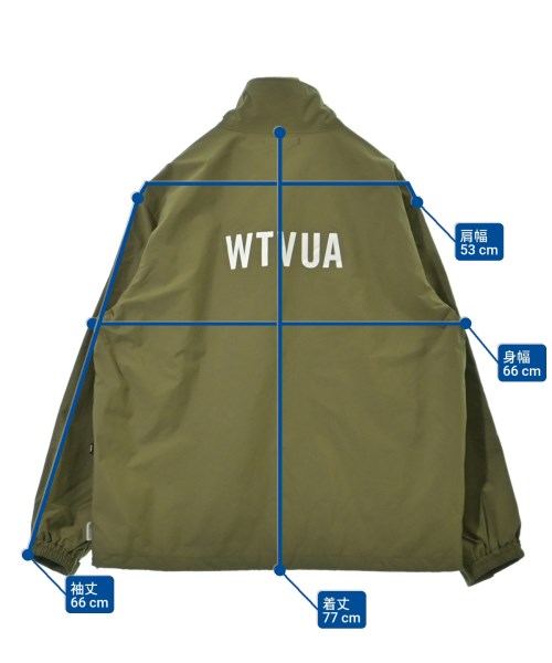 WTAPS（ダブルタップス）ブルゾン カーキ サイズ:4(XL位) メンズ/2200656078066
