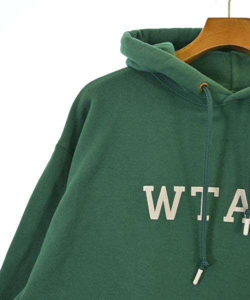 WTAPS（ダブルタップス）パーカー 緑 サイズ:04(XL位) メンズ/2200656078073