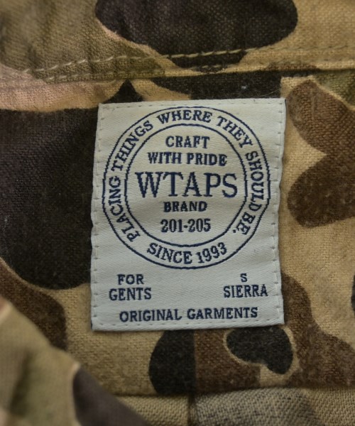 WTAPS（ダブルタップス）カジュアルシャツ ベージュ サイズ:S メンズ/2200656700011