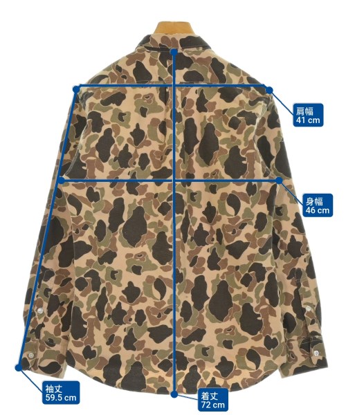 WTAPS（ダブルタップス）カジュアルシャツ ベージュ サイズ:S メンズ/2200656700011