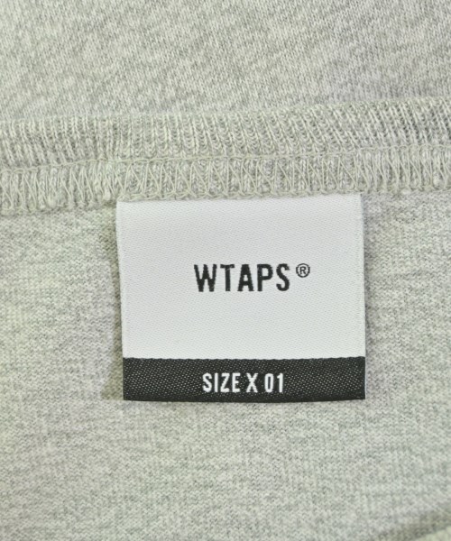 WTAPS（ダブルタップス）Tシャツ・カットソー グレー サイズ:01(S位) メンズ/2200656700028