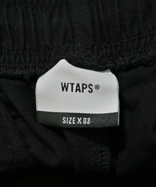 WTAPS（ダブルタップス）ショートパンツ 黒 サイズ:03(L位) メンズ/2200656214051