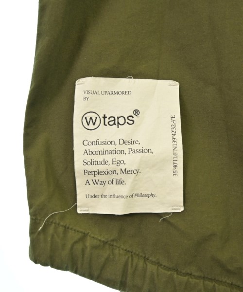 WTAPS（ダブルタップス）Tシャツ・カットソー カーキ サイズ:2(M位) メンズ/2200656214112