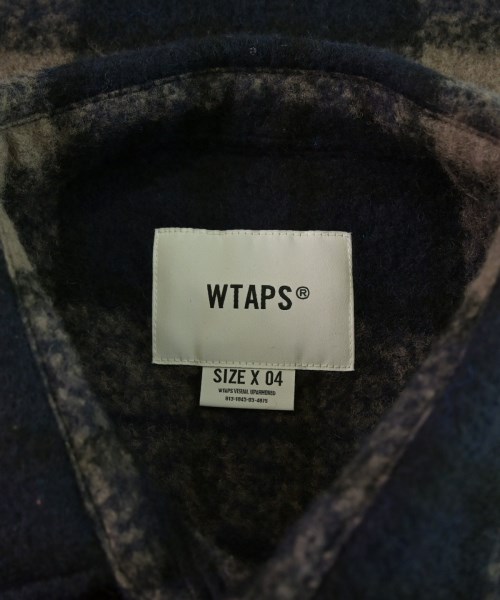 WTAPS（ダブルタップス）カジュアルシャツ 紺 サイズ:04(XL位) メンズ/2200657809096