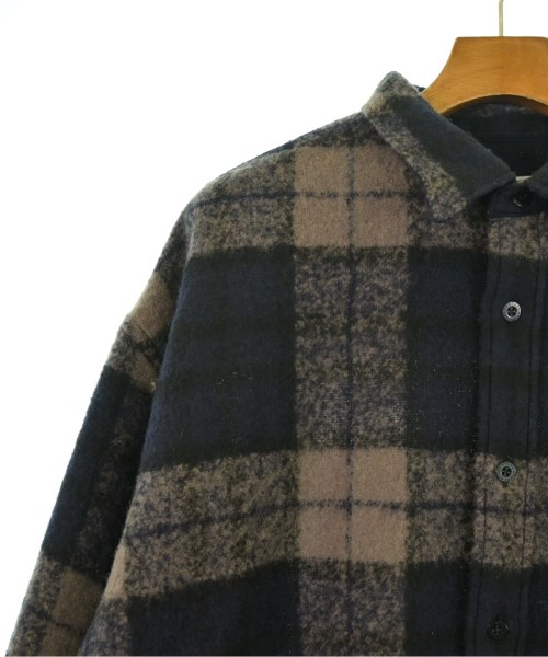 WTAPS（ダブルタップス）カジュアルシャツ 紺 サイズ:04(XL位) メンズ/2200657809096