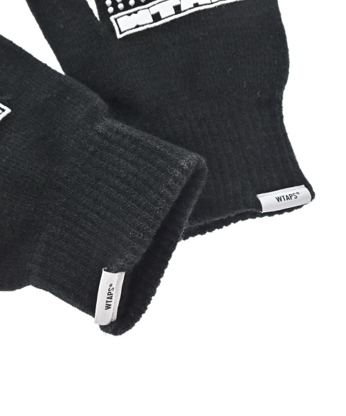 WTAPS（ダブルタップス）手袋 黒 サイズ:- メンズ/2200658092039