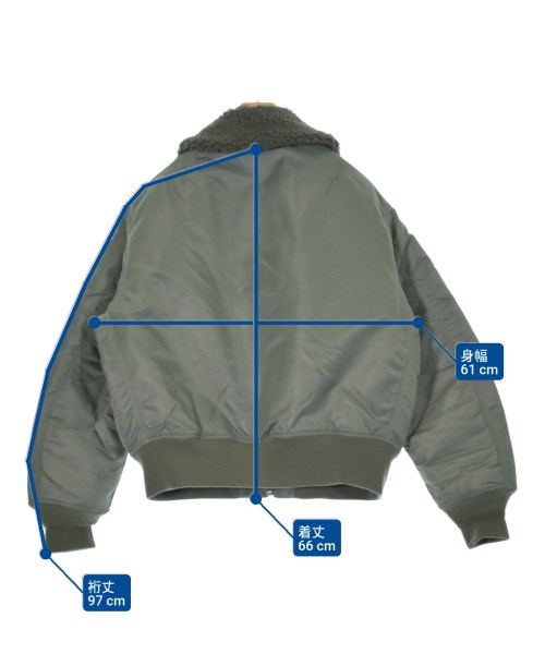 WTAPS（ダブルタップス）ミリタリーブルゾン カーキ サイズ:03(L位) メンズ/2200658092060